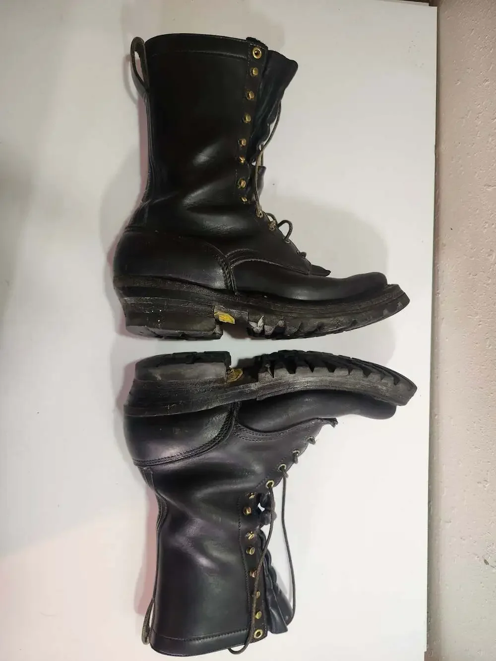 White's Boots The Original Smokejumper Wildland Fire Boots Black Leather